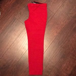 Size 4P Banana Republic Sloan Ankle Pants - Red